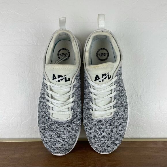 APL Techloom Phantom White Grey Sneakers 8.5 - Picture 12 of 15